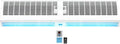 Wall-Mounted Air Curtain Fan with Remote Control Y61291