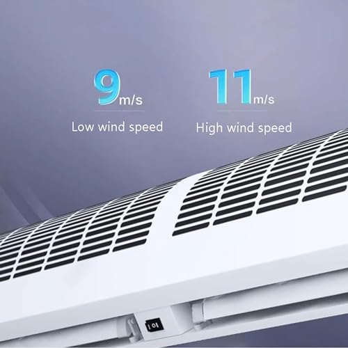 Wall-Mounted Air Curtain Fan with Remote Control Y61291
