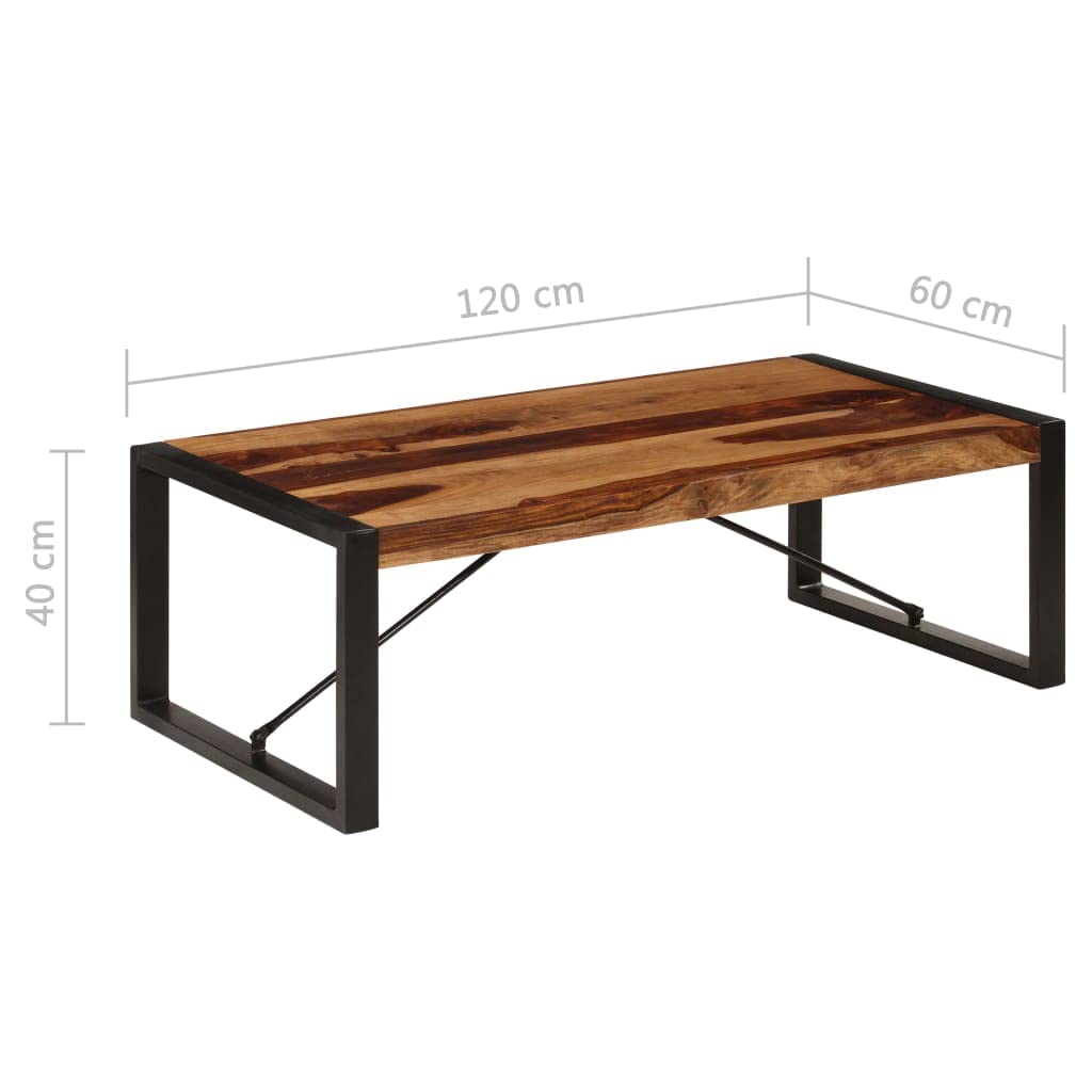 Solid Sheesham Wood Coffee Table G926