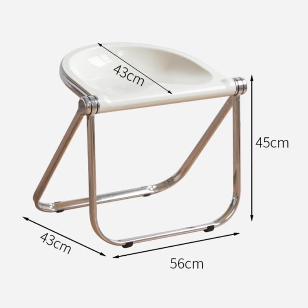 Clear Portable Folding Stool E85801