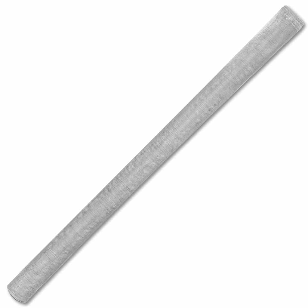 Aluminum Mesh Screen 39.4"x196.9" Silver L732