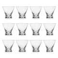 Set of 12 8-Ounce Stemless Martini Glasses S158440