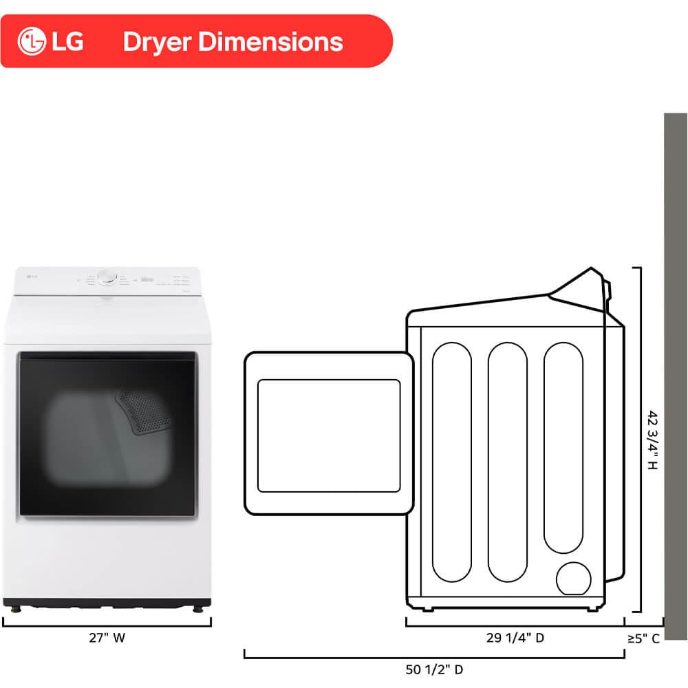 7.3 cu. ft. Electric Dryer with Wi-fi in Alpine White E918257