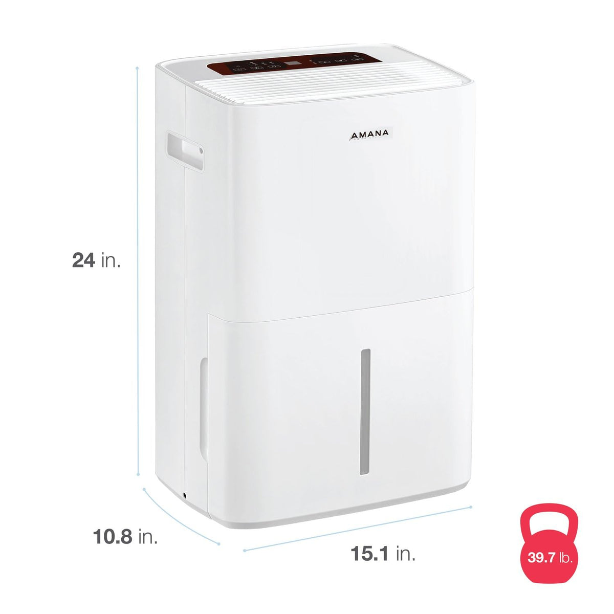 50-Pint Dehumidifier with 3 Speeds and Timer E160