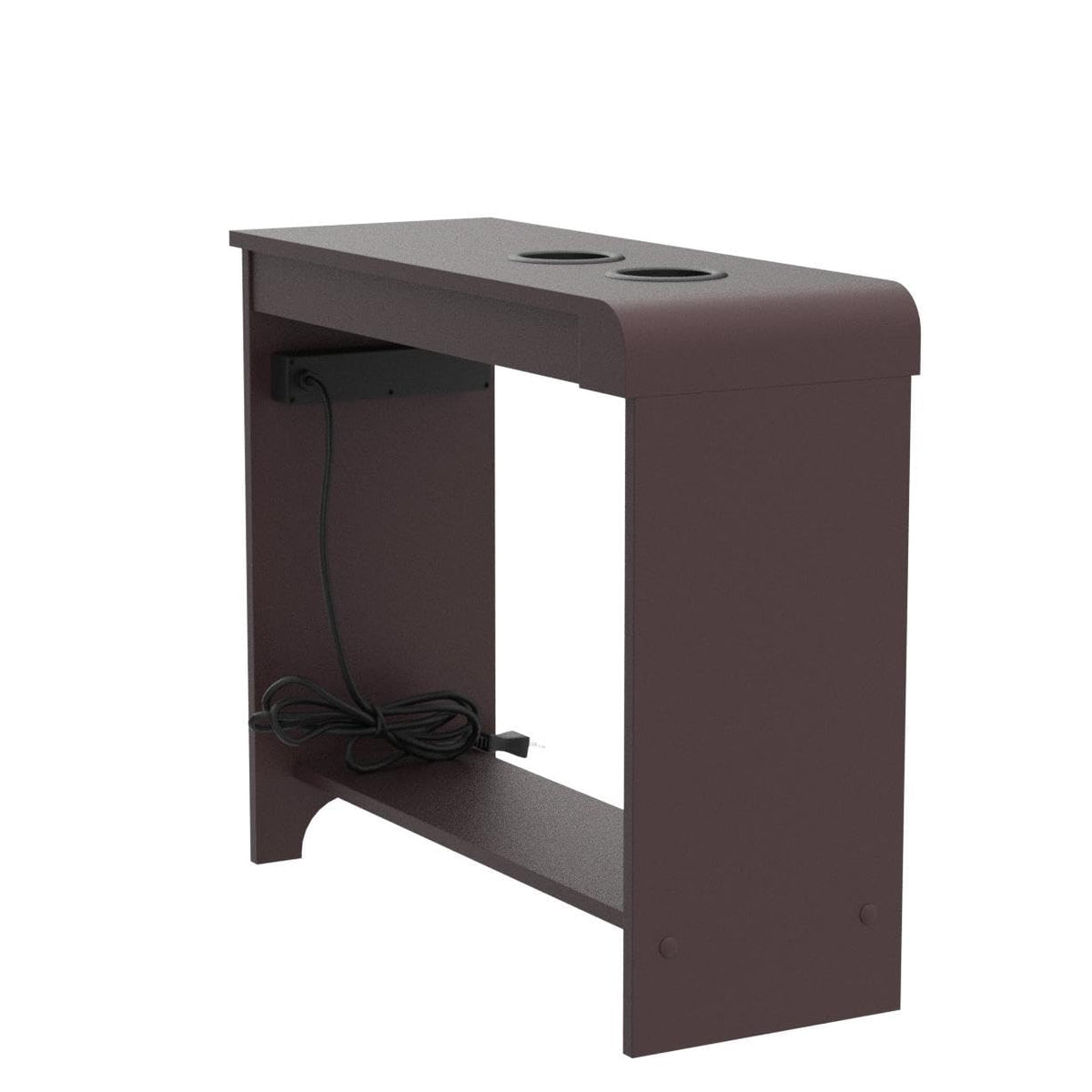Cherry Nightstand with Charging Station R552