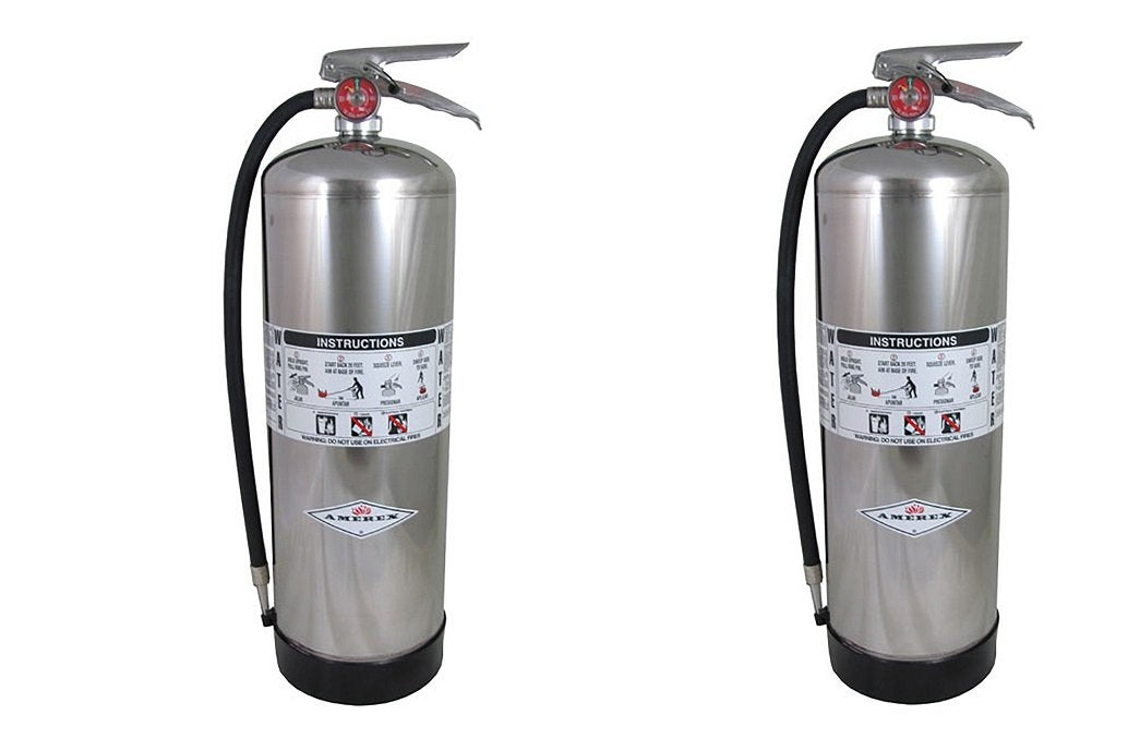 2.5 Gallon Water Class A Fire Extinguisher 2 Pack A148667