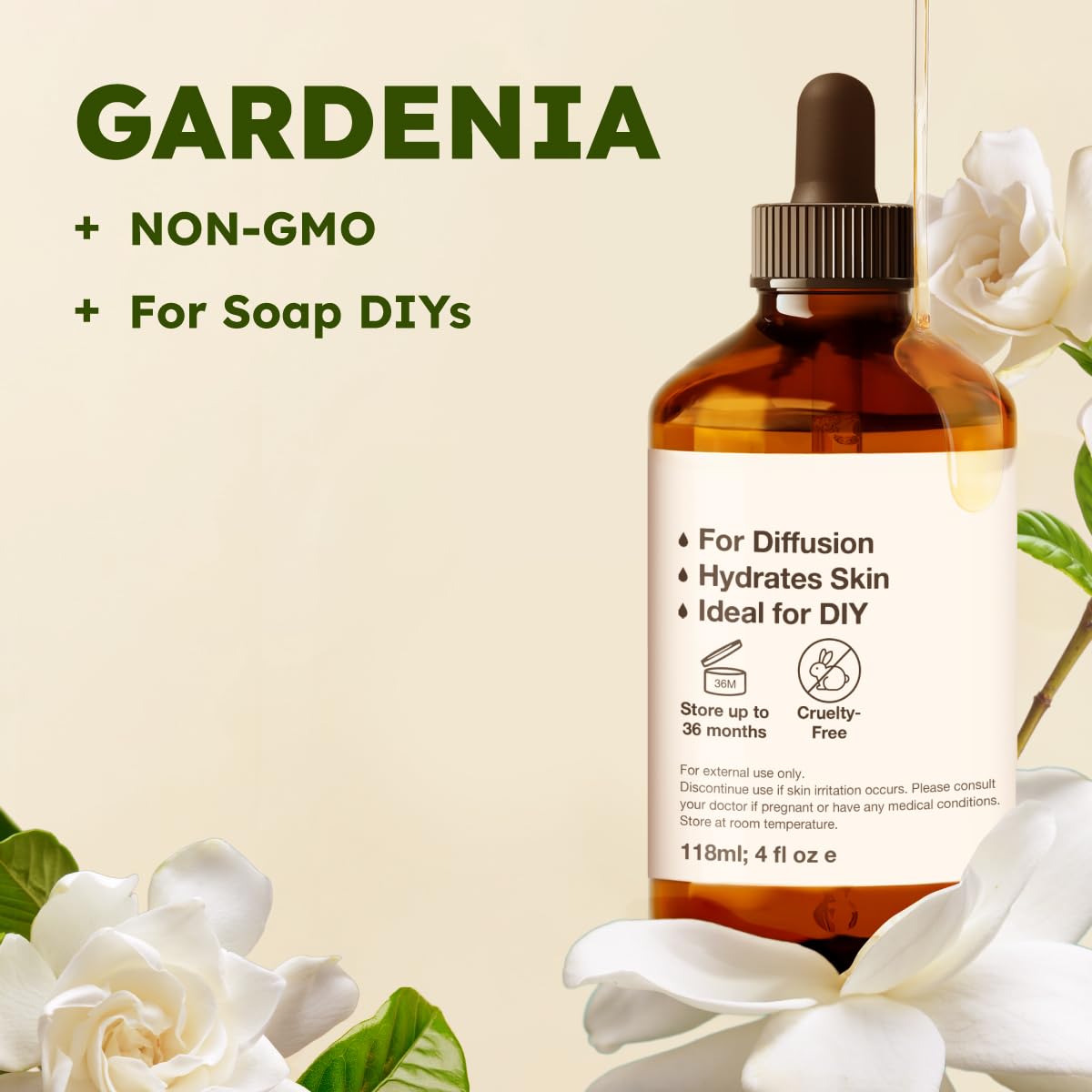 Gardenia & Lavender Essential Oil Set 2X 4 Fl Oz K556980