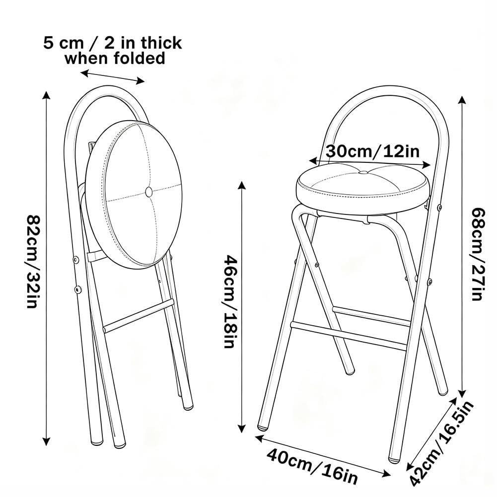 Portable Folding Bar Stool W231