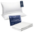King Size Soft Down Alternative Bed Pillows with Cooling Pillowcases F309