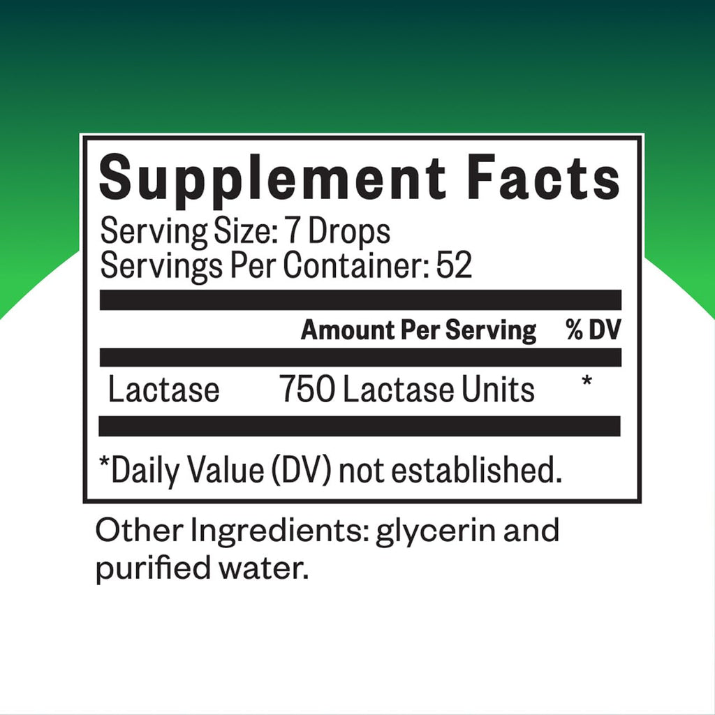 Lactase Drops 0.5 fl oz T419