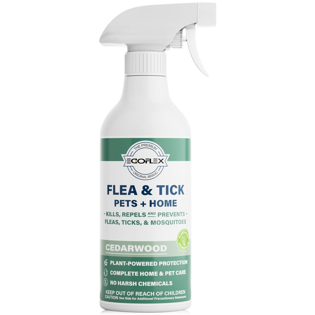 Plant-Based Flea Spray with Cedarwood Scent 16 Oz T191922