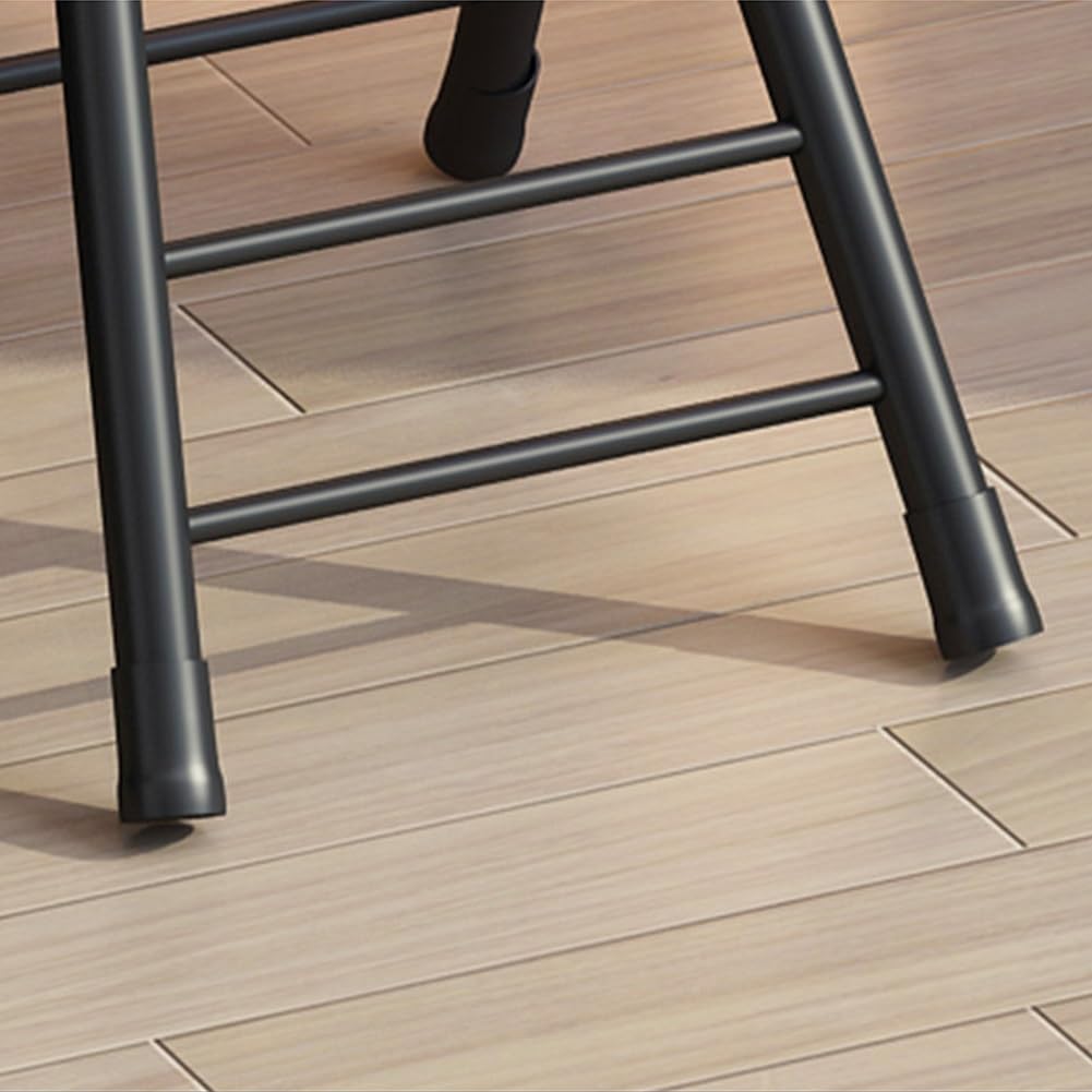 Folding 18 Inch Round Wooden Seat Stool I386