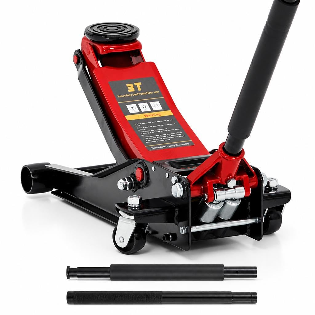 3 Ton Low Profile Steel Hydraulic Floor Jack M86973