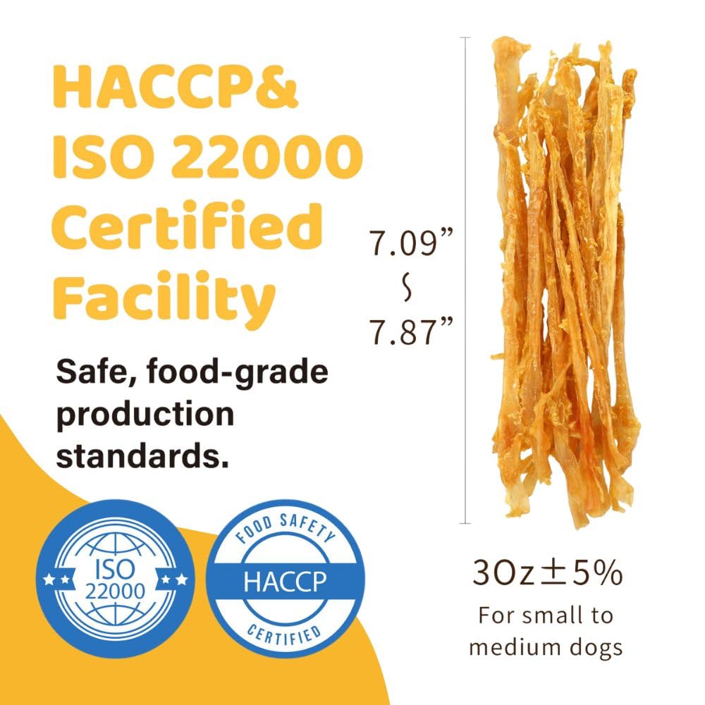 Turkey Tendon Dog Chew Strips I146