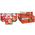 Salted Caramel Protein Shake 4 Count and Chocolate Caramel Pecan Protein Bar 12 Count L9823