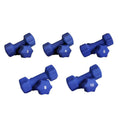 Blue Neoprene Dumbbell Set 5 Pairs D197560