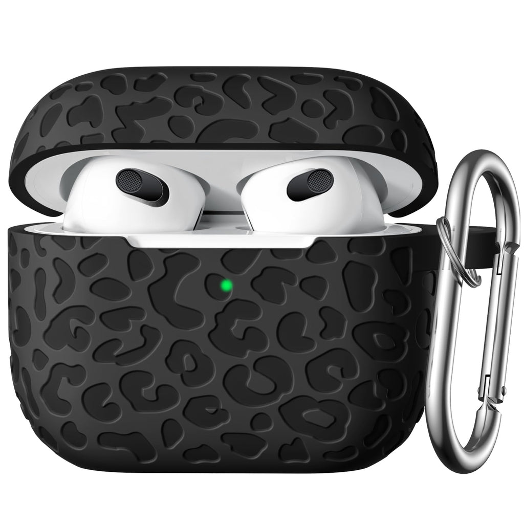 Black AirPod 3rd Generation Case with Keychain H3848