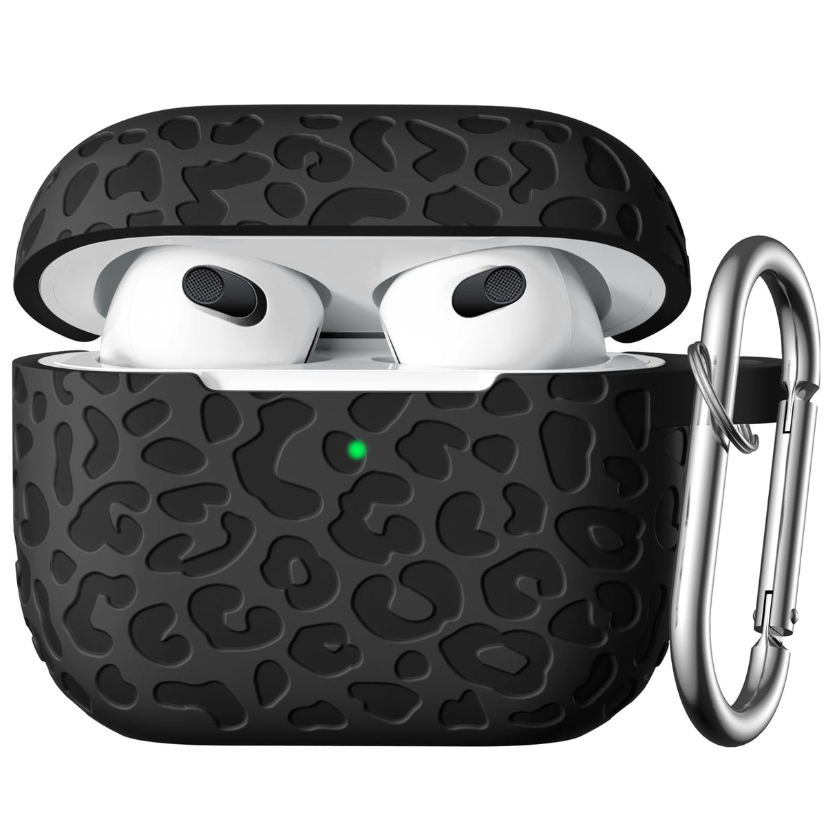 Black AirPod 3rd Generation Case with Keychain H3848