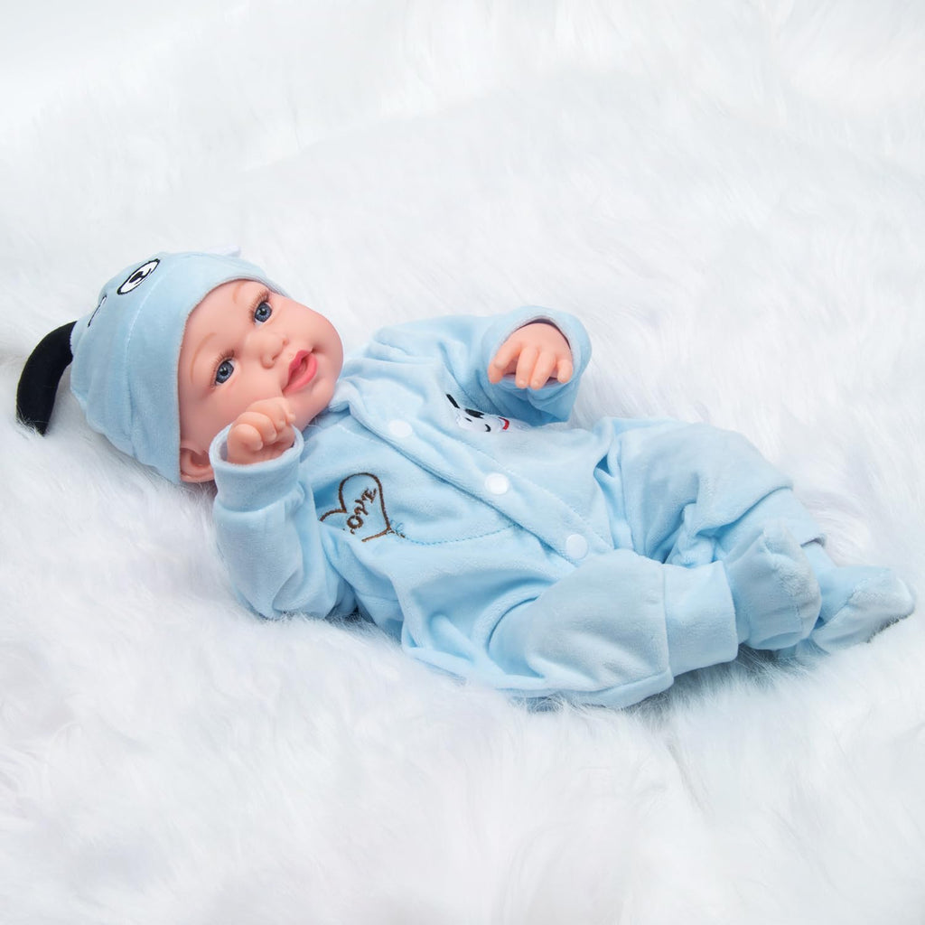 Blue Puppy 3-piece Doll Clothes X968