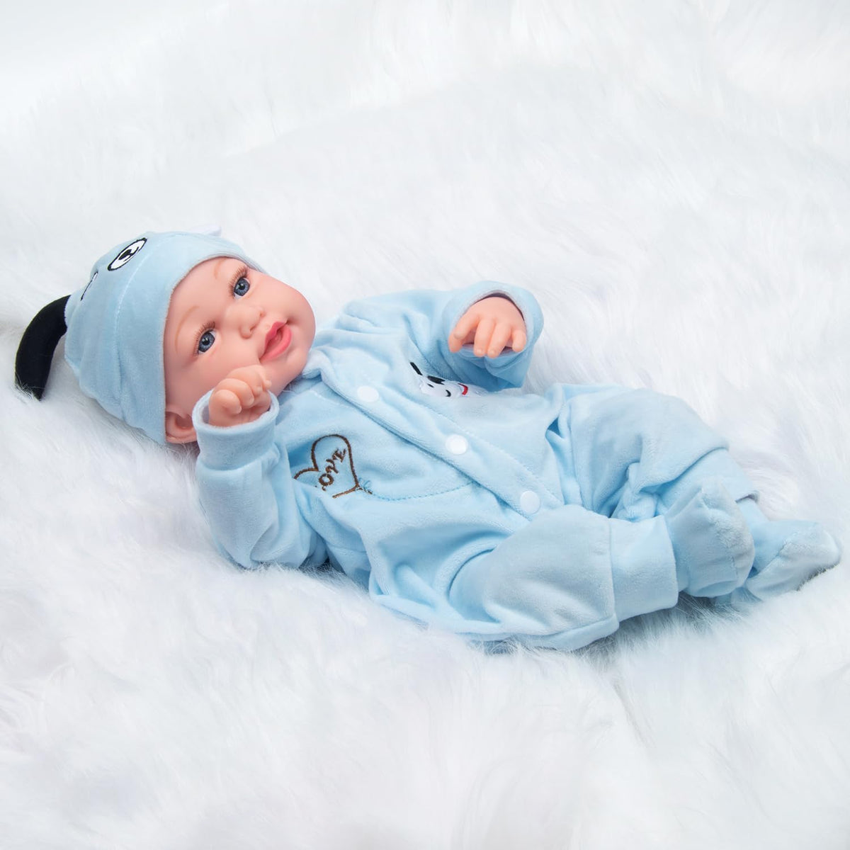 Blue Puppy 3-piece Doll Clothes X968