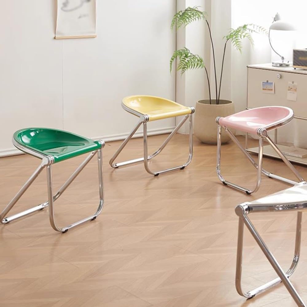 Clear Portable Folding Stool E85801