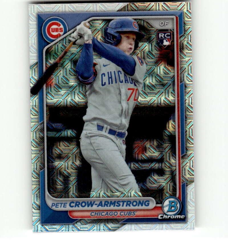 2024 Bowman Chrome Mega Box Mojo Refractor Baseball Trading Card P67496