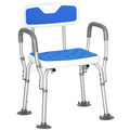 Padded Shower Chair with Arms and Back X32156