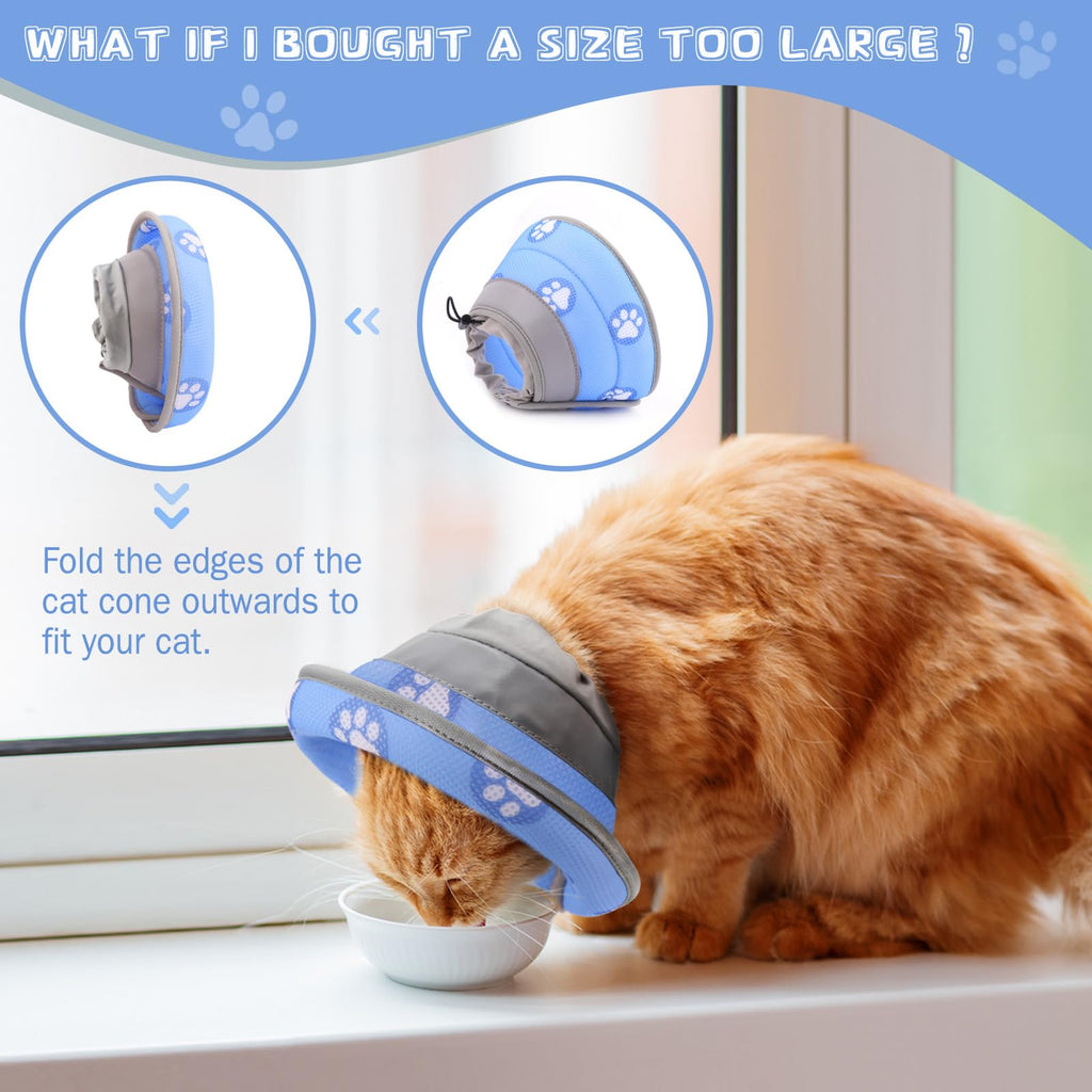 Soft Adjustable Cat Elizabethan Collar X173