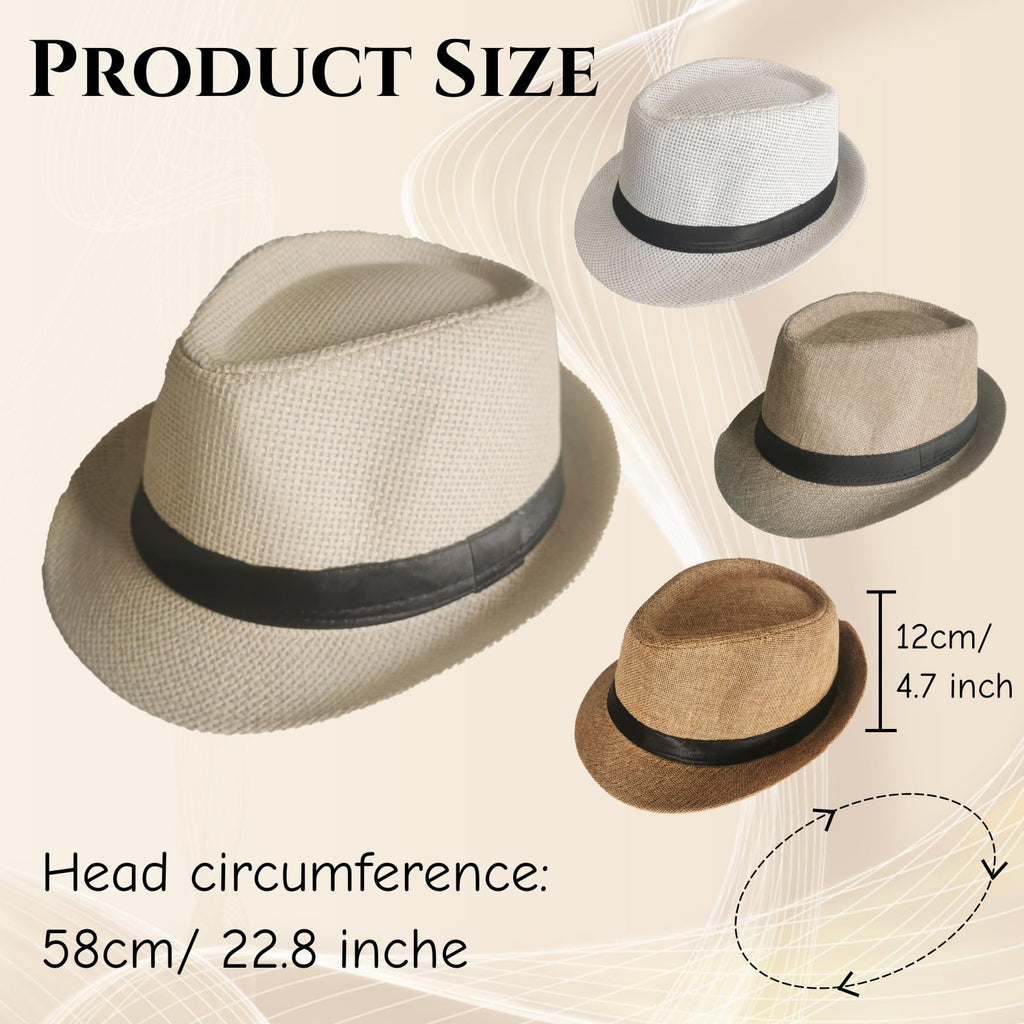 Panama Hats Short Brim 58cm R6726
