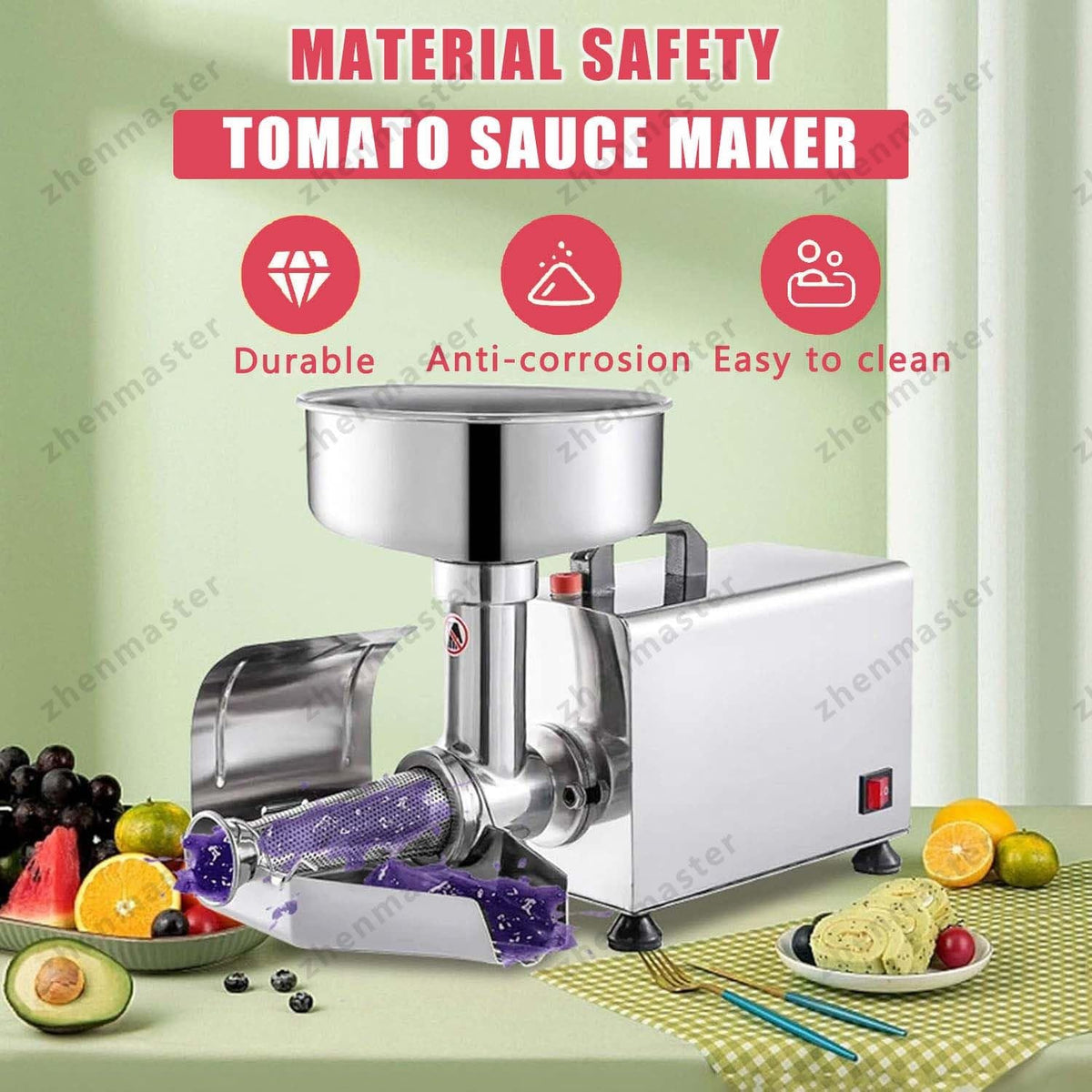 Electric Juicer 450W Stainless Steel R435