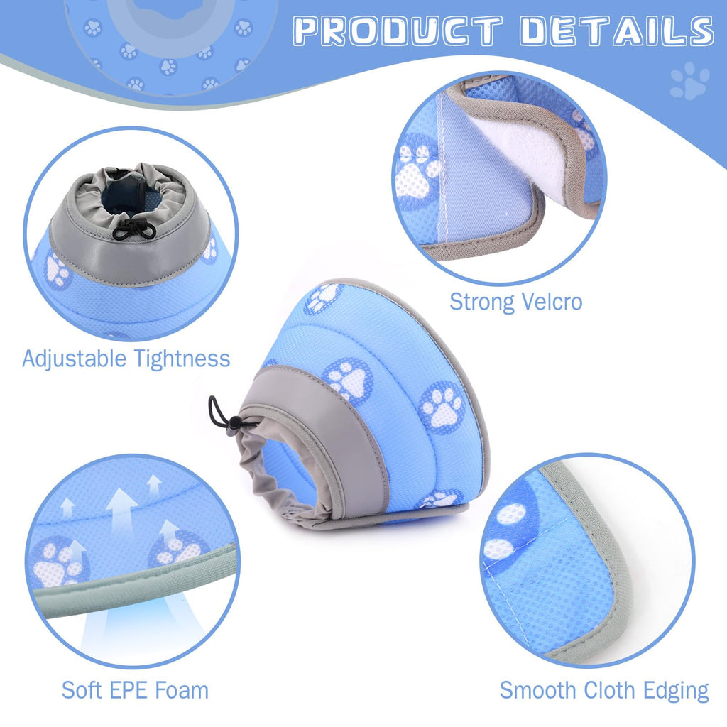 Soft Adjustable Cat Elizabethan Collar X173
