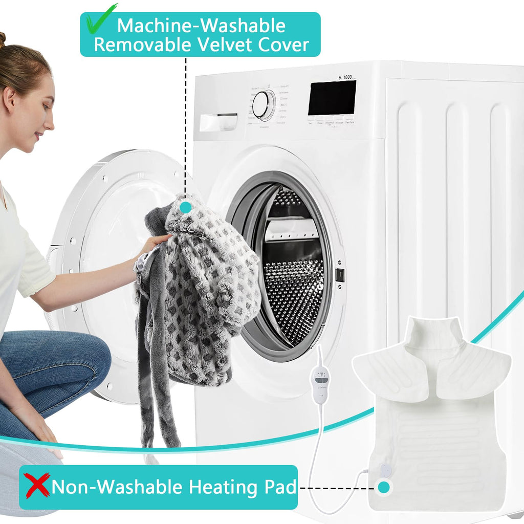 4 Massaging Heating Pad T742