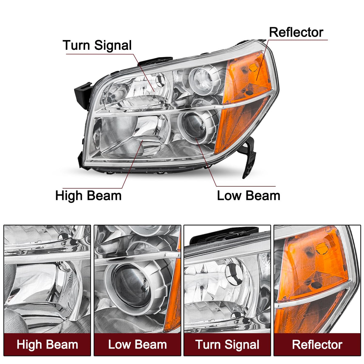 Headlight Assembly Pair D758024
