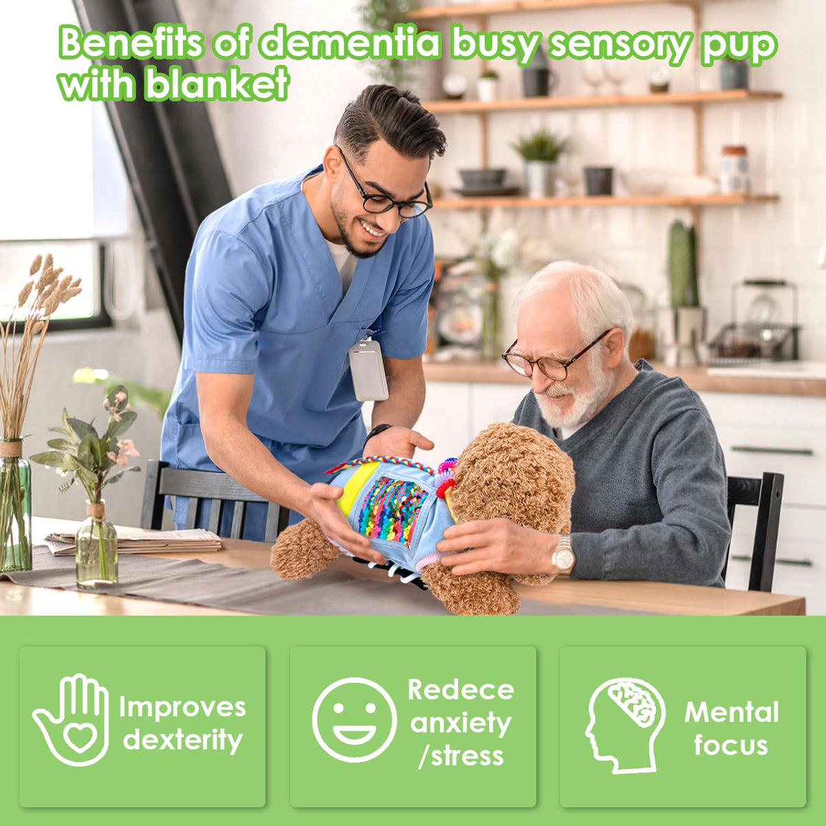 Sensory Dog Blanket for Seniors R173767