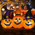 6 FT Halloween Inflatables Outdoor Pumpkin Combo with LED Lights I821126