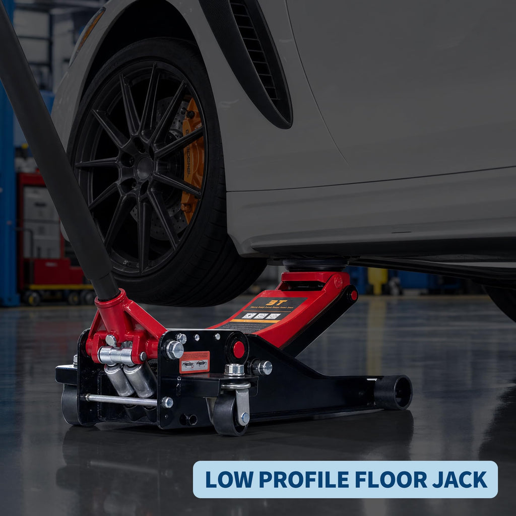 3 Ton Low Profile Steel Hydraulic Floor Jack M86973