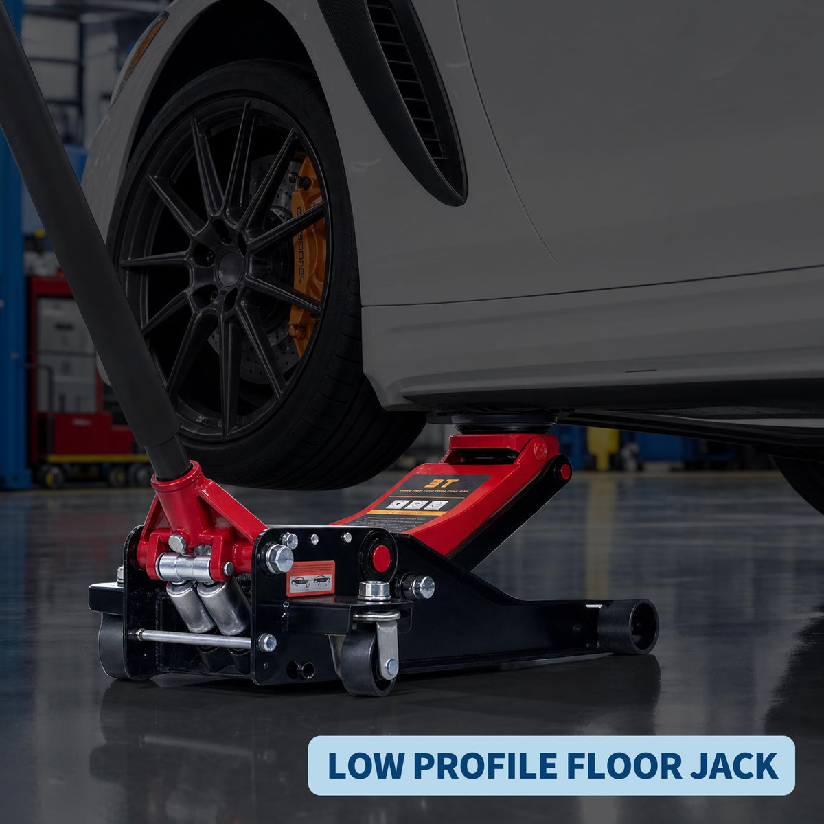 3 Ton Low Profile Steel Hydraulic Floor Jack M86973
