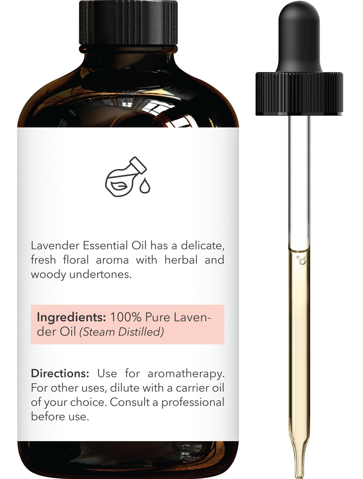 Lavender & Tea Tree Essential Oils 4 Fl Oz Pack of 2 G887257