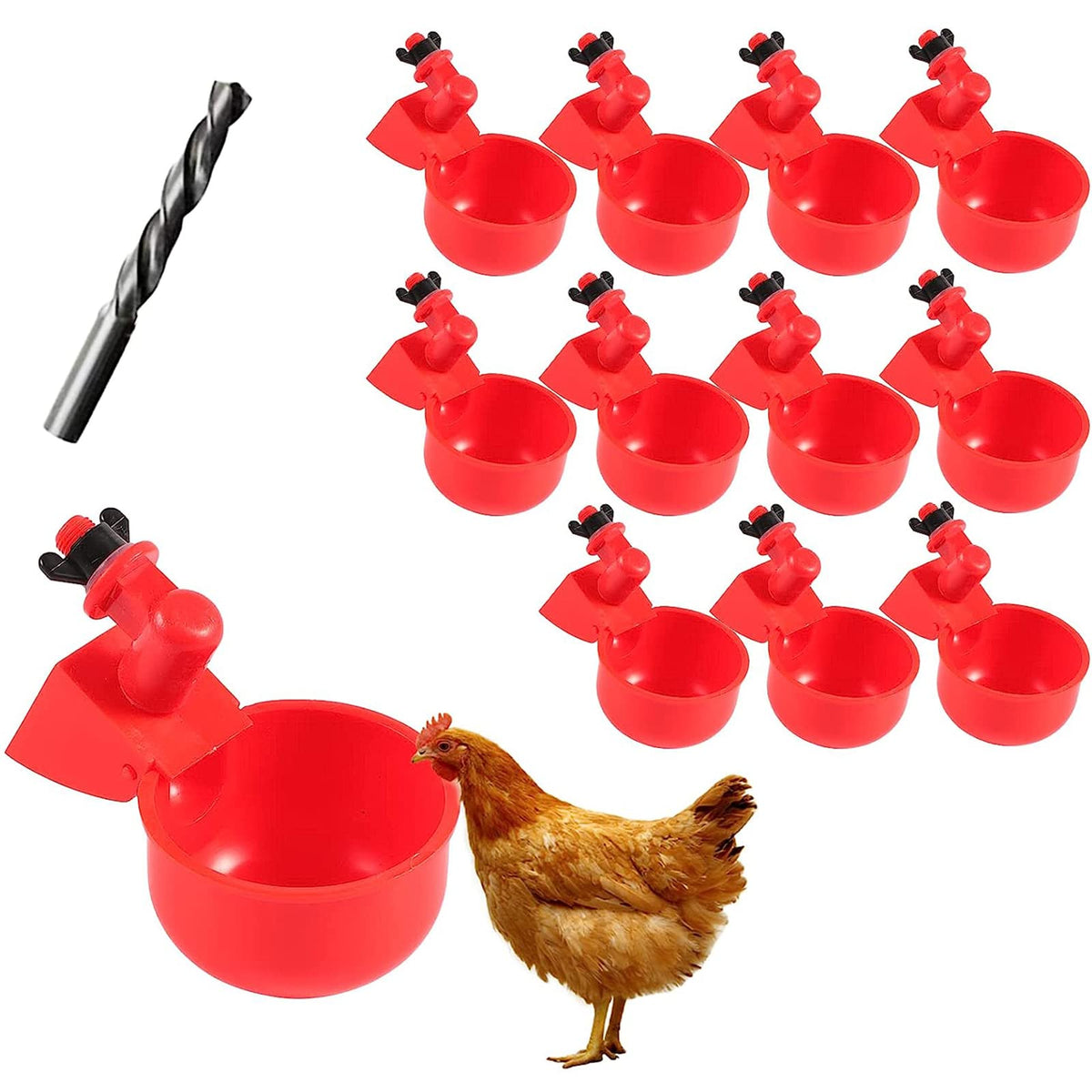 Automatic Poultry Waterer Drinking Bowl W792459