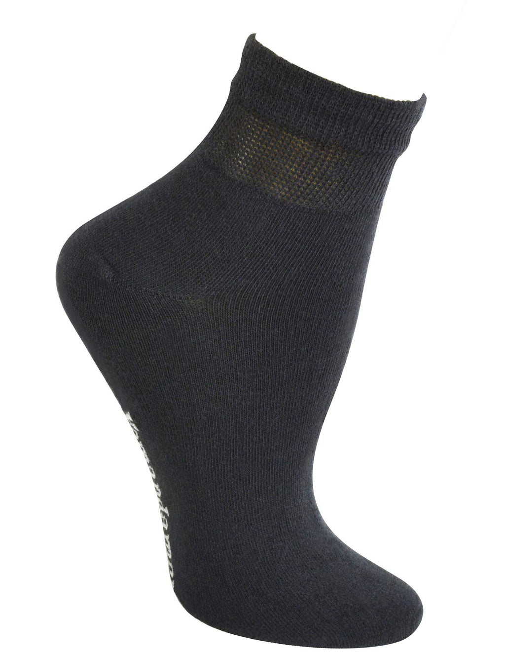 Cotton Ankle Dress Socks with Seamless Toe I5431