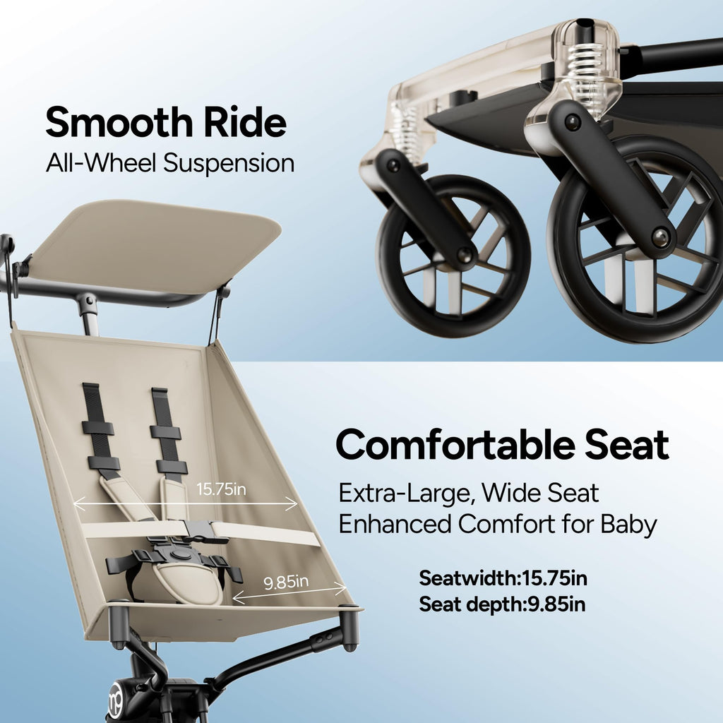 Ultra-Lightweight Travel Stroller 9.8lbs L607705