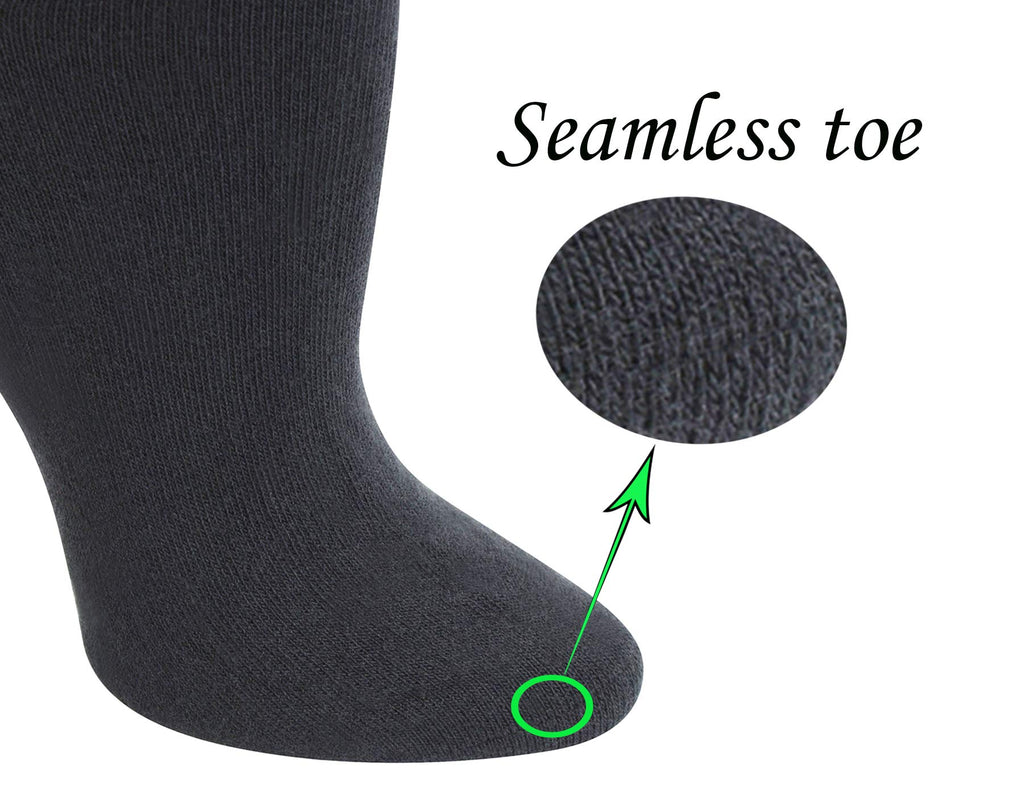 Cotton Ankle Dress Socks with Seamless Toe I5431
