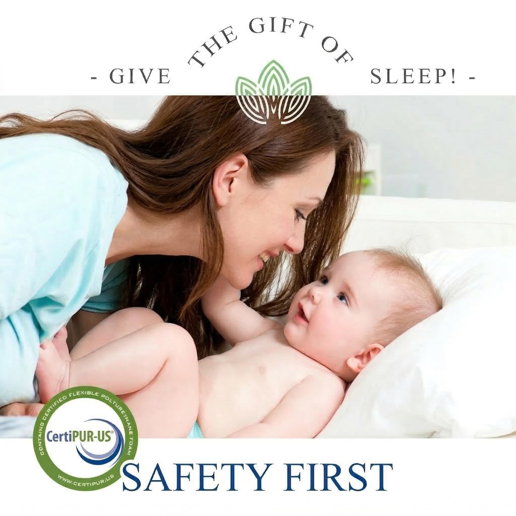 Organic Cotton 2-Sided Memory Foam Crib Mattress U83134
