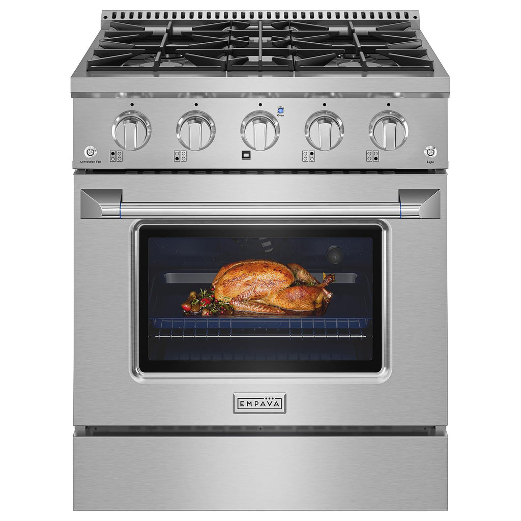 30" Gas Range with Dual-Ring Power Burner Q632
