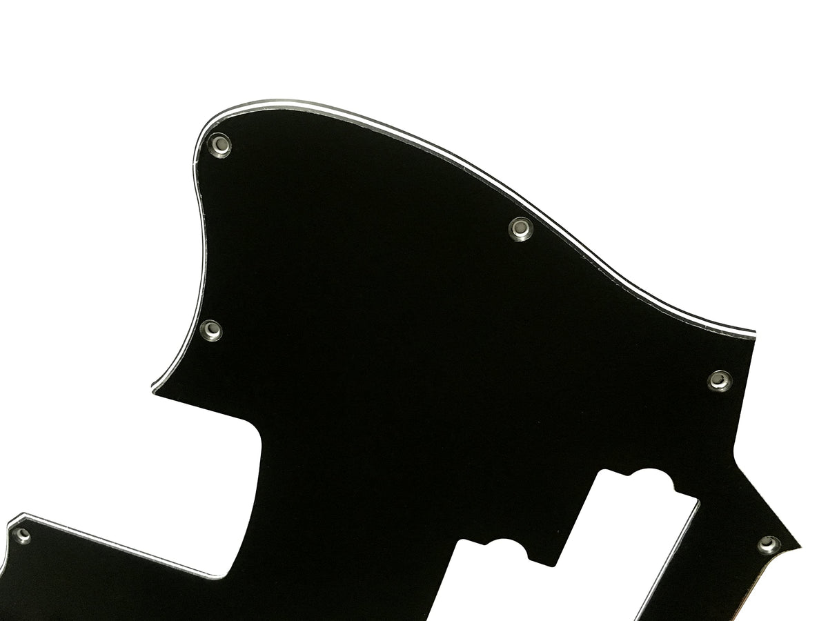 3 Ply Black Guitar Pickguard I1752