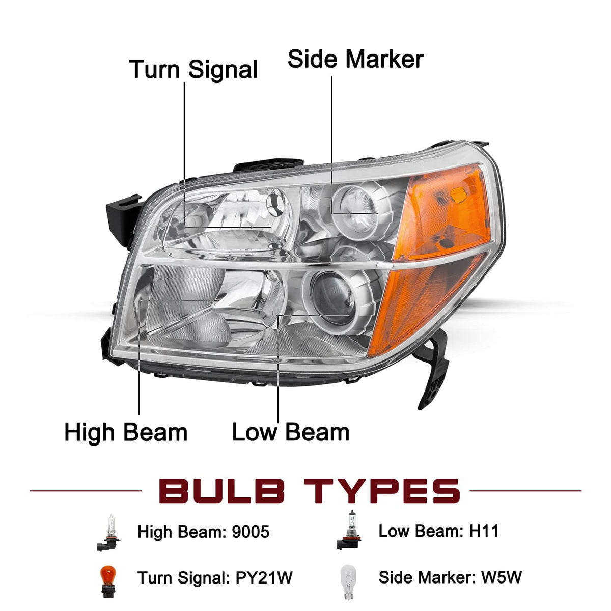 Headlight Assembly Pair D758024