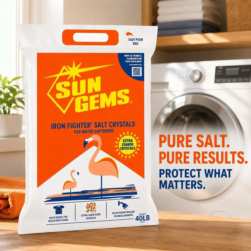 Water Softener Salt Crystals 40 lb Extra Coarse Q65413