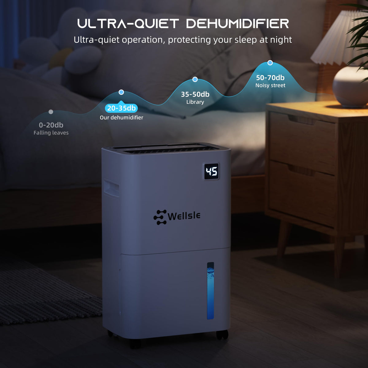 50 Pint Dehumidifier with Drain Hose R8397