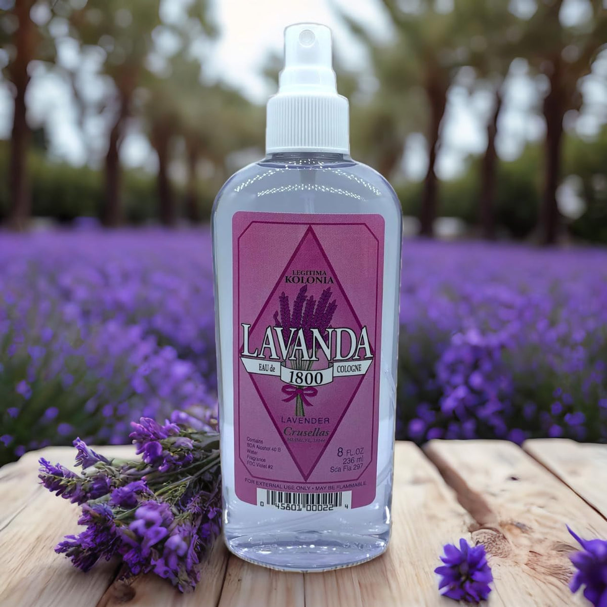 Lavender Pump Spray Cologne 8 Fl. Oz. D247