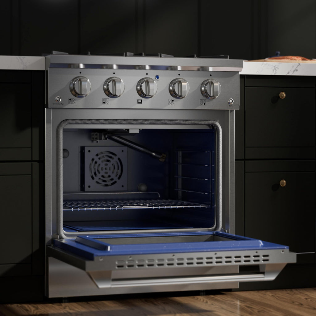 30" Gas Range with Dual-Ring Power Burner Q632